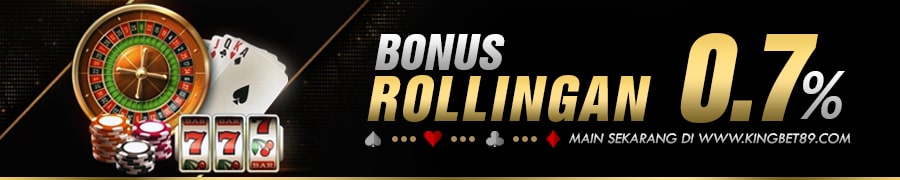 bonus rollingan king slot89